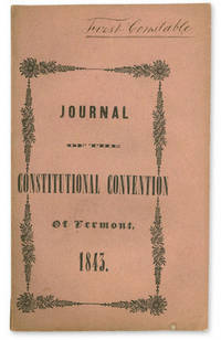 Journal of the Convention, Holden at Montpelier...to Consider