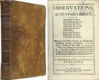 Observations on the Acts of Parliament, Made by King James the First