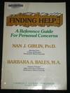Finding Help: A Reference Guide for Personal Concerns