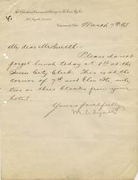 Two Letters from Railroad Baron Melvin E. Ingalls