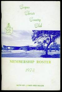 Membership Roster 1973 with By-Laws and Rules