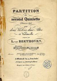 Partition du second quintetto... pour deux Violons, deux altos et Violoncelle... [Op. 29]. [Full score]