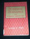 Hispanic Surnames and Family History