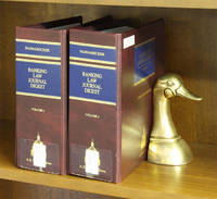 Banking Law Journal Digest. 2 Vols. Current through 2008 Update No. 3