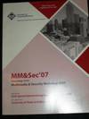 Multimedia & Security Workshop 2007 (MM&Sec '07):  Conference Proceedings for Sept 20-21, 2007