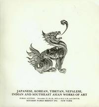 Japanese, Korean, Tibetan, Nepalese, Gandharin, Indian and Southeast Asian Works of Art  (Sale Number 3576 November 27, 28, 29, 1973)
