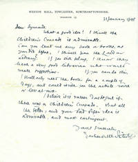 ALS Sacheverell Sitwell, 1948