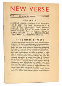 New Verse No. 4 (July 1933)