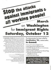 STOP THE ATTACKS AGAINST IMMIGRANTS & ALL WORKING PEOPLE!