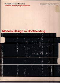 MODERN DESIGN IN BOOKBINDING