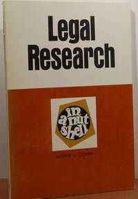 Legal Research In A Nutshell