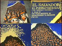 FMLN - El Salvador: El Pueblo Vencerá Original Screen-Print Movie Poster FMLN - El Salvador: El Pueblo Vencerá Original Screen-Print Movie Poster
