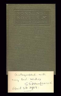 NONSENSE NOVELS. Signed