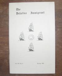 The Palatine Immigrant Vol. VIII No. 4 Spring 1983