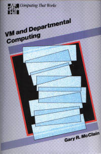VM and Departmental Computing VM and Departmental Computing