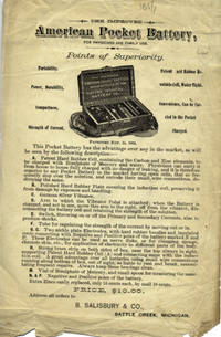 The Improved American Pocket Battery for Physicians and Family Use . . . [caption title]