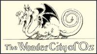 ORIGINAL ART: WONDER CITY OF OZ: DRAGON ON HALF-TITLE