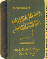 An Introduction To Materia Medica And Pharmacology An Introduction To Materia Medica And Pharmacology