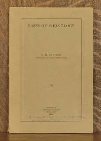Bases of Phonology R. H. Stetson