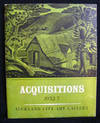 Acquisitions 1952-3 : Auckland City Art Gallery