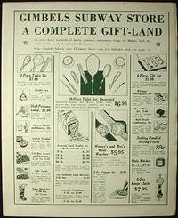Gimbels Subway Store: A Complete Gift-Land [Christmas catalog]