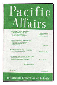 Pacific Affairs:  An International Review of Asia and the Pacific, Spring  1995 (Vol. 68, No. 1)