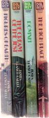 High Place; Figures of Earth: Comedy of Appearances;  Domnei & Music from Behind the Moon: Two Comedies;  Cream of the Jest & Lineage of Lichfield:  2 Comedies of Evasion ---4  Volumes in the Ballantine Adult Fantasy Series