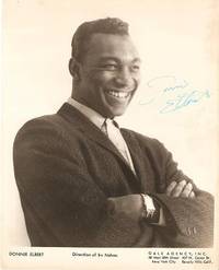 SIGNED, PROFESSIONAL PHOTOGRAPH OF R&B VOCALIST DONNIE ELBERT SIGNED, PROFESSIONAL PHOTOGRAPH OF R&B VOCALIST DONNIE ELBERT
