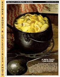 McCall's Cooking School Recipe Card (Chicken, Poultry 24 - Chicken-And-Noodle Potpie) (Replacement Recipage / Recipe Card For 3-Ring Binders) Marianne Langan and Lucy Wing