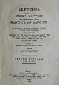 Sketches relative to the History and Theory, but more especially to the Practice of Dancing; [Subtitle]: as a necessary accomplishment to the youth of both sexes; together with remarks on the defects and bad habits they are liable to in early life; and the best means of correcting or preventing them. Intended as hints to the young teachers of the Art of Dancing