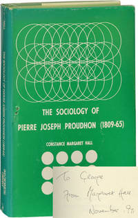 The Sociology of Pierre Joseph Proudhon 1809-1865 (Signed First Edition)