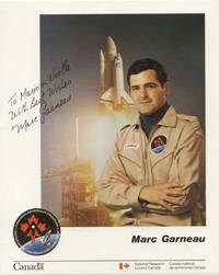A Photograph Signed by Canadian Astronaut Marc Garneau