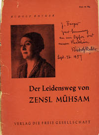 Der Leidensweg von Zensl Mühsam [caption title]