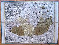 TABULA GENERALIS MARCHIONATUS MORAVIAE IN SEX CIRCULOS DIVISAE