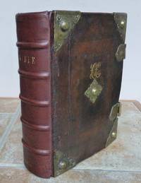 THE HOLY BYBLE ( BIBLE ) CONTEYNING THE OLDE AND NEWE TESTAMENT. Whereunto is joyned the whole service, used in the Church of England. 1577. Set foorth by aucthoritie