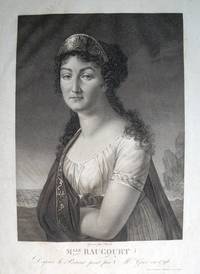 Mlle. Raucourt D'apr&egrave;s le Portrait peint par Mr. Gros en 1796... Grav&eacute;e par Ruotte