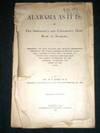 Alabama As It Is or The Immigrant's and Capitalist's Guide Book to Alabama