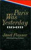 Paris Was Yesterday 1925-1939