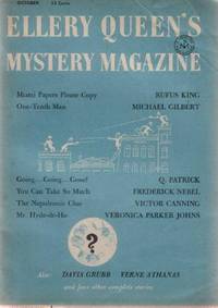 Ellery Queen Mystery Magazine, Volume 28, # 4, October 1956 Ellery Queen Mystery Magazine, Volume 28, # 4, October 1956