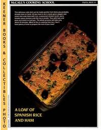 McCall's Cooking School Recipe Card: Pasta, Rice 13 - Ham-Rice Loaf  (Replacement McCall's Recipage or Recipe Card For 3-Ring Binders)