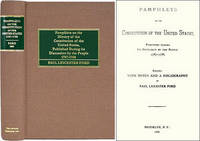 Pamphlets on the Constitution of the United States, Published