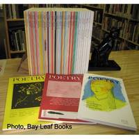 POETRY Magazine: Collection of 47 Issues, All Featuring Billy Collins
