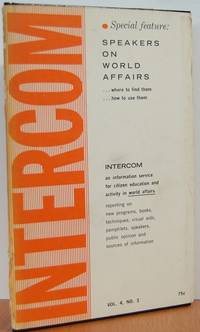 Speakers on World Affairs (Intercom World Affairs Volume 4, No. 3)