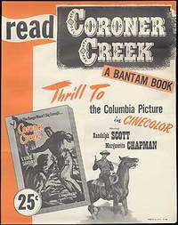 Coroner Creek: Original Poster for the Bantam Books Paperback Movie Tie-In Edition Coroner Creek: Original Poster for the Bantam Books Paperback Movie Tie-In Edition
