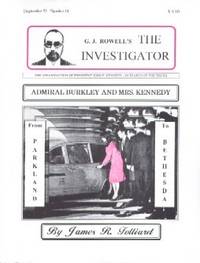 G.J. Rowell's The Investigator (September 95 # 14 G.J. Rowell's The Investigator (September 95 # 14
