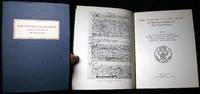 Some Fundamental Documents in the Early History of the United States Including the Official Original Manuscript of the Proclamation of the Louisiana Purchase Signed By Jefferson and Madison with the Seal of the United States