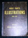 Body Parts Illustrations - 1953 - 1957 (Motor's Crash Book Service)
