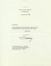 President Carter Sends Birthday Wishes to Transportation Buff, Congressman Bud Shuster