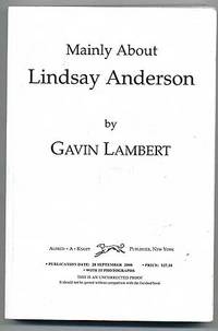 Mainly About Lindsay Anderson