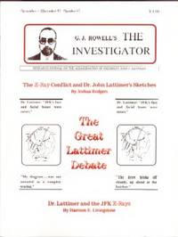 G.J. Rowell's The Investigator (December 95 # 15) G.J. Rowell's The Investigator (December 95 # 15)